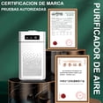 thumbnail image 3 of Purificador de Aire, Purificador de Aaire para el Hogar, Habitación Grande, Purificadores de Aire con Entrada de Aire de 360°, Elimina 99.9% Particulas, para Fumadores, Polen, Mascotas,Olores de Polvo, 3 of 5