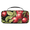 Multicolour 3, variant on Herdesigns Fruit Printing Carry Case Compatible with Nintendo Switch 2, with 20 Game Card Slots, Blueberry Leaves Portable Travel Carrying Case Pouch for Accessories & Games