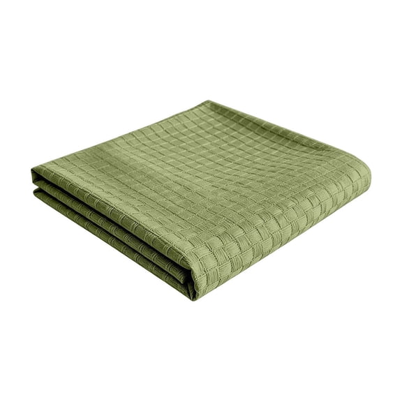 VOTRUDI 47x91in Waffles Weave Fitted Sheet Singles Soft Breathable For Deep Mattress All Season