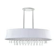 thumbnail image 6 of 8 Light Drum Shade Chandelier with Chrome finish, 6 of 6