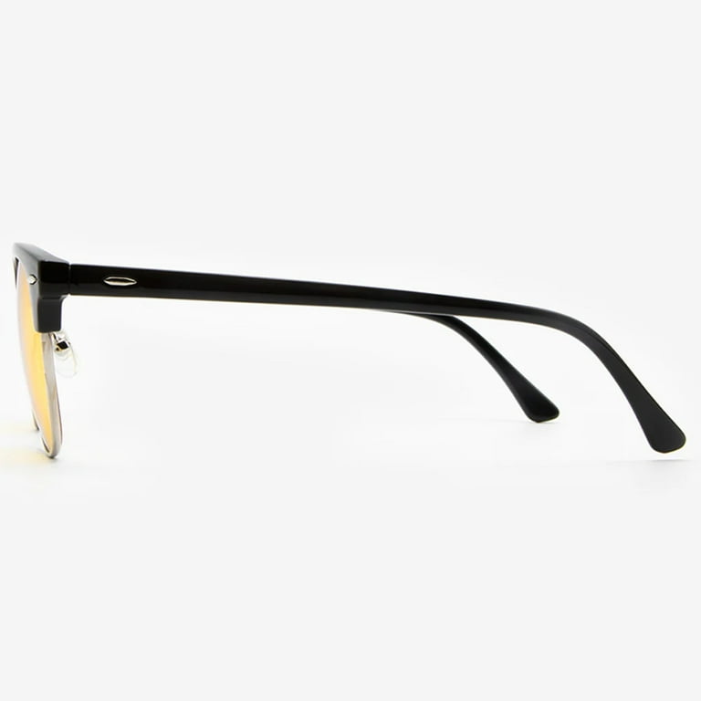 Night Vision Glasses Anti Glare Night Driving Glasses Yellow Tinted Sunglasses for Men and Women with HD Yellow Glasses for Night Driving Sun Glasses