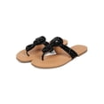 thumbnail image 5 of New Women Wild Diva Livia-113 Leatherette T-Strap Beaded Slip On Thong Sandal Sz, 5 of 5