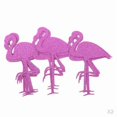 thumbnail image 1 of Brillante Flamingo Etiqueta De Papel Glitter Bottle Cup DIY Art, 1 of 9