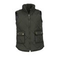 thumbnail image 2 of Xingqing Women Puffer Padded Vest Jacket Gilet Ladies Sleeveless Coat Snowsuit Jacket Army Green 3XL, 2 of 4