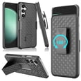 thumbnail image 2 of Case Belt Clip for Samsung Galaxy S24 FE - Holster Swivel Cover Kickstand Armor Combo, 2 of 9