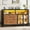 Rustic Brown, variant on 2 Drawer File Cabinet with Power Outlets & LED Lights, Filing Cabinet with 2 Acrylic Doors % Adjustable Shelf, Large File Drawers with Lock Fits A4 Letter Legal Size for Home Office, Black