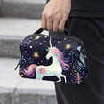 thumbnail image 2 of Unicorn Travel Organizer Cable Wire Cord and Cable Charger Bag Waterproof Oxford Cloth Electronic Accessories Storage Case 5.9x9.44x3.14 in, 2 of 6