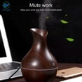thumbnail image 5 of Deago Aromatherapy Essential Oil Moisture Diffuser Wood Grain Aroma Cool Mist Humidifier Whisper-Quiet For Baby Bedroom Home Office Yoga Spa, 5 of 8