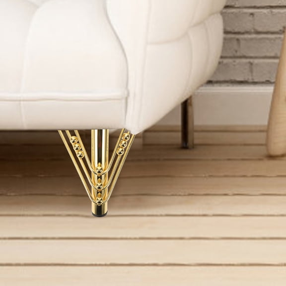 LOLIPPYY Metal Furniture Legs for Sofa Couch Cabinet, Modern Stylish Replacement Legs for Home and Office