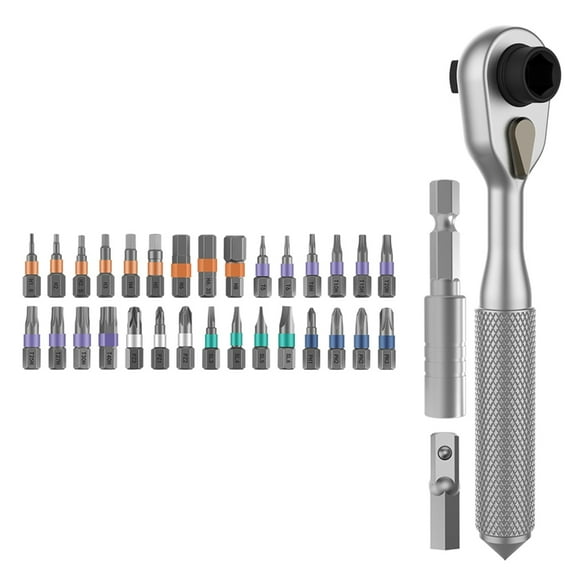 lanema 42 In 1 Ratchet Socket Ratchet Wrench Set Bit Socket Set Extension Rod for Auto