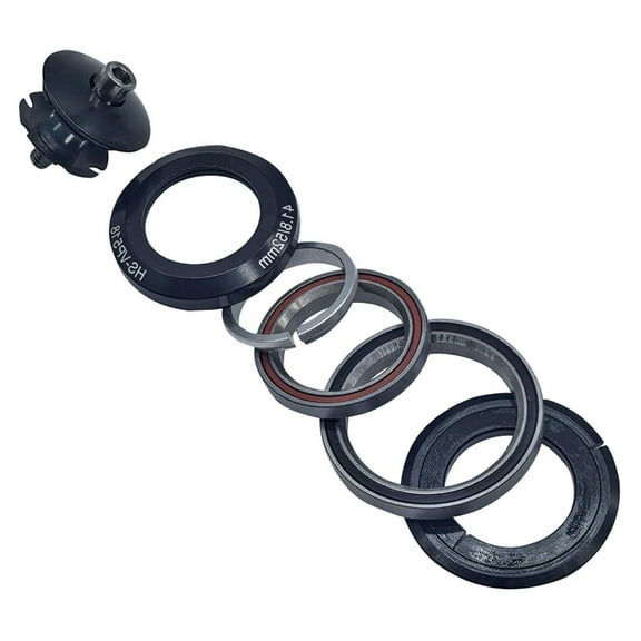 Double Bearing Headsets Replacement Tapered 41.8-52mm Bicycles Headsets Cycling Accessory Easy to Installation