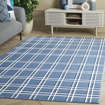 Safavieh Groove Knot Geometric Area Rug, Blue/Ivory, 8' x 10'