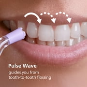 Philips Sonicare Cordless Power Flosser 3000 - Water Flosser with Innovative Quad Stream Technology, Oral Irrigator with 2 Flossing Modes and 3 Pressure Levels, Ipx7 Waterproof, Black, HX3826/23