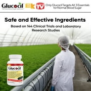 Glucocil Premium Blood Sugar Support Dietary Supplement Softgels, 60 Count