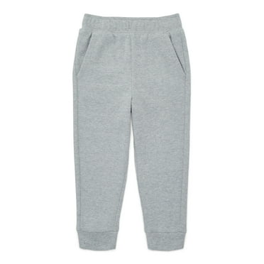 Garanimals Toddler Boys Holiday Solid Micro Thermal Joggers, Sizes 18M-5T