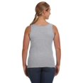thumbnail image 3 of JustBlanks Ladies Ring Spun Cotton Tank Top 30 singles Bound-on rib trim neck and armhole, 3 of 3