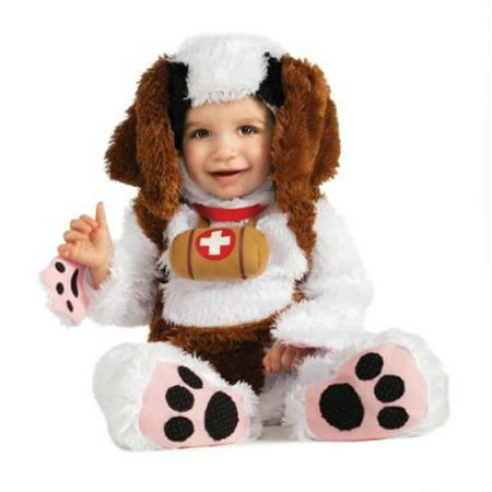 Infant Puppy Costume - St Bernard Costume 6-12