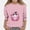 Pink, variant on WAVSUF Kids Girls Halloween Pullover, Crew Neck 3/4 Sleeve Graphic Print Daily Festive Fall Top Pink 7-8