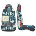 thumbnail image 4 of Fotbe France and Paris Pattern Automotive Seat Covers for Cars Trucks and SUVs – Car Seat Covers for Front Seats,Protective Seat Covers,Vehicle Seat Covers, Set of 2, 4 of 9
