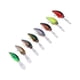 thumbnail image 3 of Cebo duro, 8 piezas de pesca Crankbait duro cebo falso Crankbait altamente versátil, 3 of 8