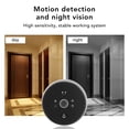 thumbnail image 3 of Visor de puerta Digital inteligente WiFi de 4,5 pulgadas, visión nocturna, detección de movimiento, monitoreo remoto, timbre Visual para el hogar, 3 of 5