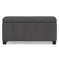 thumbnail image 3 of Simpli Home Dover 36W Small Storage Ottoman Bench, 3 of 13