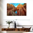 thumbnail image 3 of Elephant Stock Utah Antelope Canyon Wall Art - Horizontal Multi Panel Canvas - Living Room Wall Decor - Nature Multi Panel - Brown And Red Decor - 38" x 24", 3 of 8