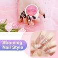 thumbnail image 2 of Cooserry 15ml Nail Art Rhinestone Glue Gel Clear No Wipe Adhesive Resin Gems Diamonds Jewelry Gel Nail Polish Decoration with 2 Dual-Purpose Brush Pen, 2 of 6