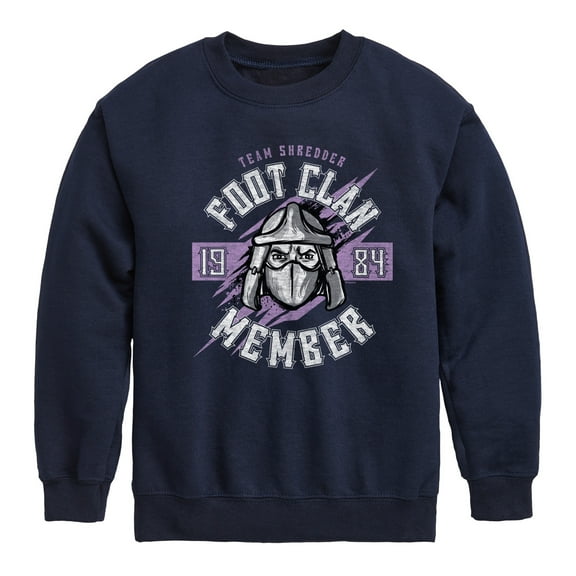 Teenage Mutant Ninja Turtles - Foot Clan Member - Toddler & Youth Crewneck Fleece Sweatshirt
