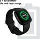 Fitbit Versa (3ème Génération) Smartwatch Boîtier en Aluminium Carbone avec Bande Noire, Taille Unique (Bandes S & L Incluses) Boîte Ouverte – image 5 sur 5