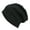 Black, variant on Plaid Slouchy Beanie Hats for Men Soft Stretchy Loose Warm Unisex Casual Trendy Loose Fashion Skull Cap for Daily Outdoor Wear