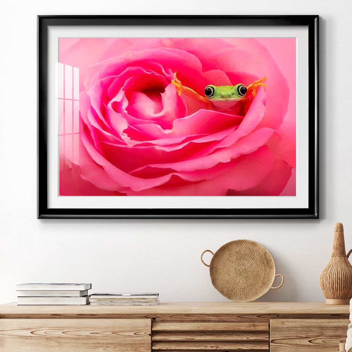 Hanging On VIII Premium Framed Print - Ready to Hang