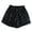 Black, variant on Sequin Shorts for Women 2026 Summer Elastic High Waist Wide Leg Sparkle Booty Mini Shorts Clubwear Dancewear