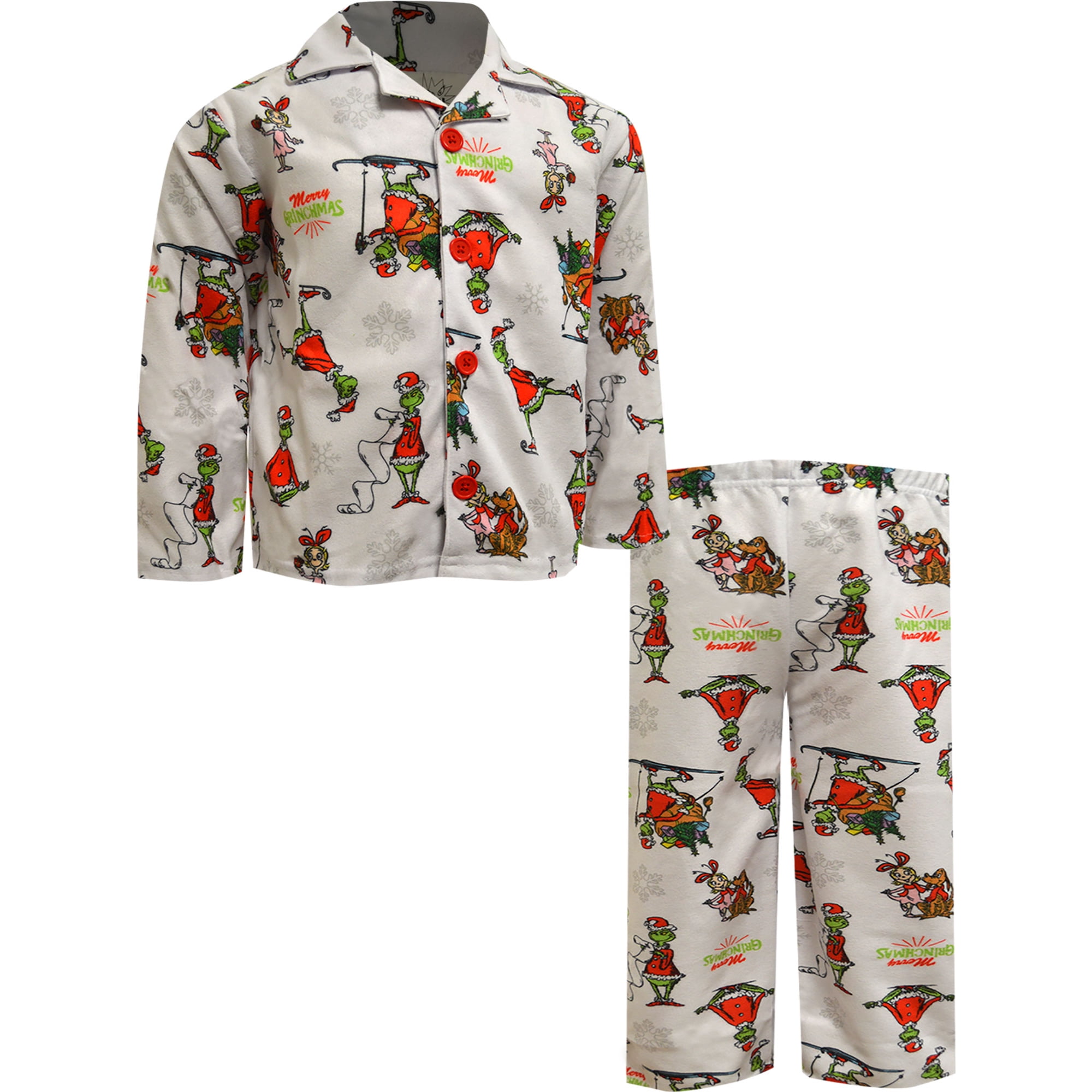 Grinch pjs for boys hotsell