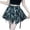 Skirt 106# Black, variant on oqasdz Skirts for Women Casual Pleated Ruffled Flowy Elastic Waistband Skirts Irregular Design for Spring Fall Comfort Stylish Leisure Wear
