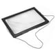 thumbnail image 4 of Lupa de lectura Bling Bling A4 PVC manos libres 3X con luces LED, 4 of 12