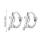 thumbnail image 4 of Pendientes de gato en plata S925 y pendientes de animales bonitos, 4 of 8