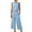 20#Sky Blue, variant on GXIPO Women 2 Piece Outfits Linen Pants Set Summer Travel Vacation Matching Sets Blue 2XL