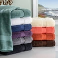 thumbnail image 4 of Superior ZT BSHEET Ensemble de Draps de Bain en Coton Zéro Torsion - Pépins de Raisin&44; 2 Pièces, 4 of 4