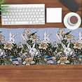 thumbnail image 2 of Dinner Party Table Decoration Easter Bunny Table Runner for Kitchen and Wine Cabinets Knitted Rabbit Table Runners, 2 of 8