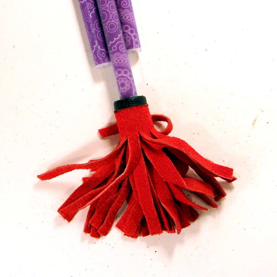 Alu Flower Stick gold/purple Devil Stix Juggling Sticks Educational Toy 