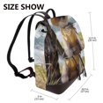 thumbnail image 2 of Easygdp Cat In Sun Hat Mochila de Cuero para Mujeres, Bolso de Hombro, Bolsos de Mano de Moda para Trabajo y Viajes, 2 of 4