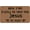 Why, variant on Linen Funny Door Mat Dirt Resist Rug Indoor and Outdoor Front Entrance Doormat Home Decor Heavy Rubber Backing for Non Slip, 30" X 17"