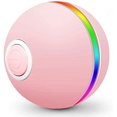 thumbnail image 1 of Juguete interactivo para gatos, pelota rosa con luces, pelota de 4.ª generación para gatitos y cachorros, rotación automática de 360 grados., 1 of 5