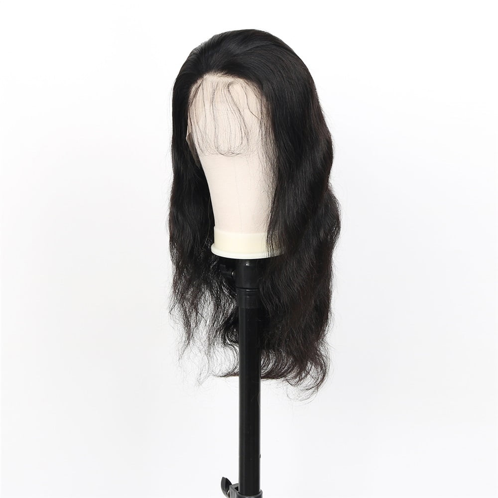 13x4 Body Wave Lace Front Wigs 16-22 Inch Pre Plucked Indian Human Hair Swiss Lace Wigs