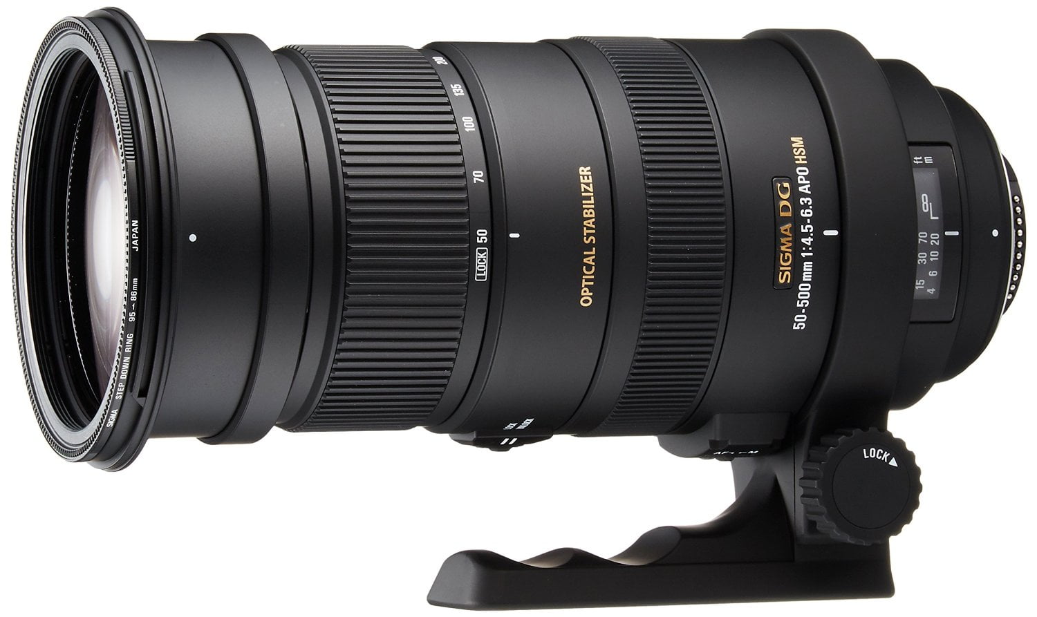 Sigma 50500mm f/4.56.3 APO DG OS HSM Ultra Telephoto Zoom Lens for