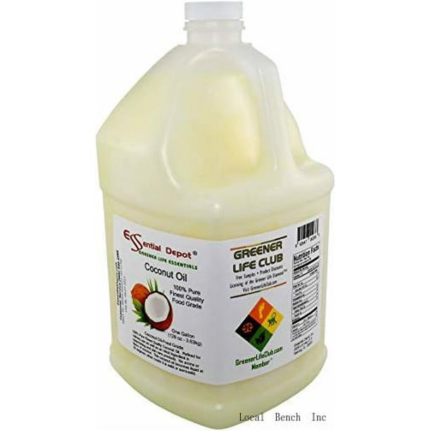 coconut oil 1 gallon 128 oz food grade 1gallon safety sealed