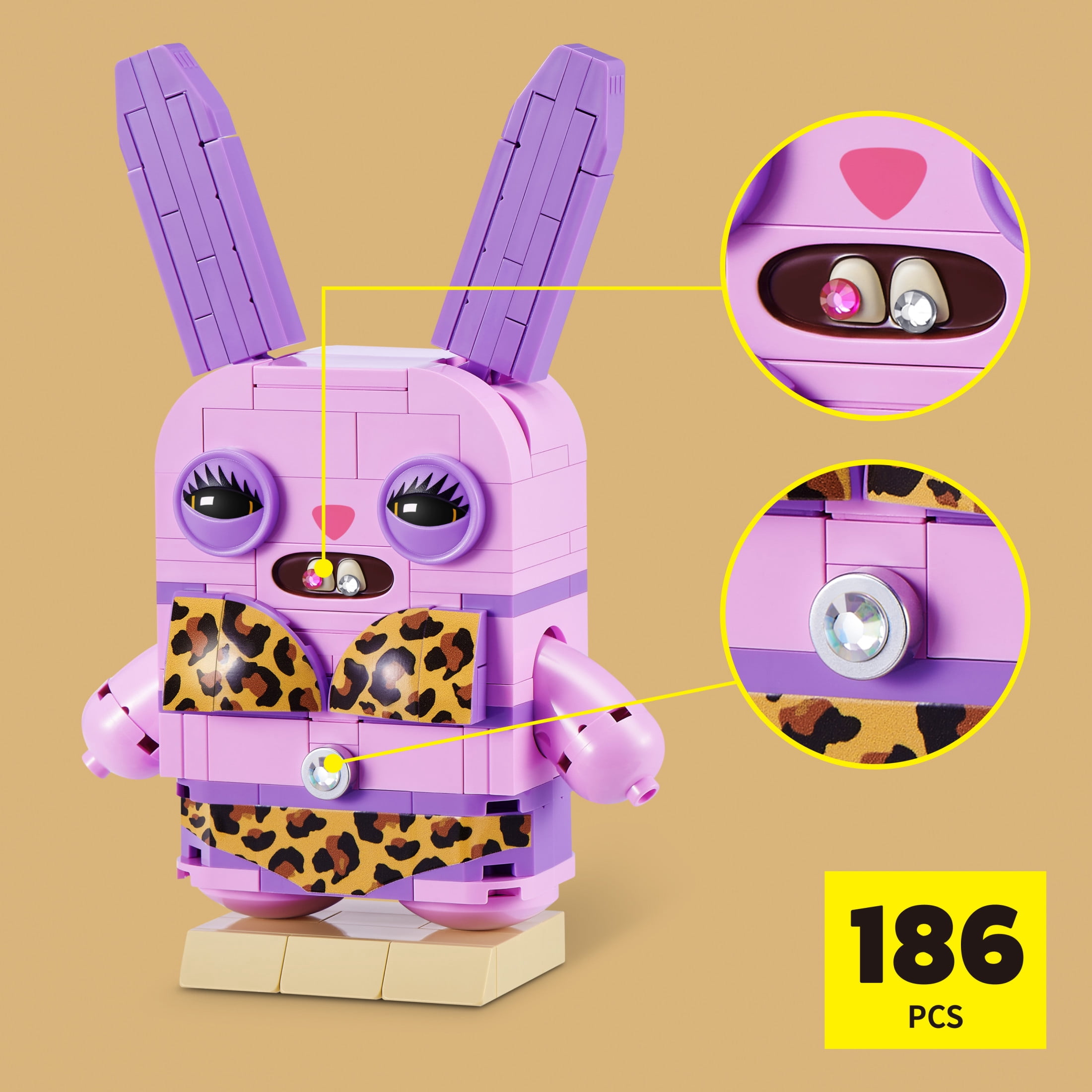 MAX BUILD MORE Premium Fuggler Baddies Collection (Rabid Rabbit