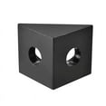 thumbnail image 4 of Conector de Soporte en Ángulo de 90 Grados para CNC e Impresora 3D, Ranura en V de Bricolaje, Esquina Negra para Perfil de Aluminio 2020, 10 Piezas, 4 of 5