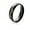 Black, variant on Engraved Gold Wedding Band 6mm Stainless Steel Ring for Men or Women by Ginger Lyne